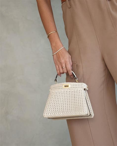 fendi peekaboo interlace bag|Fendi peekaboo bag sale.